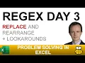 Regex day 3 - replacement and lookarounds