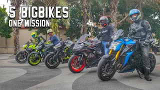 Download Two Z1000 GSX1000 Ninja1000 and NK400 Short ride sa Angeles city | Boom Motoshop Grand Opening MP3