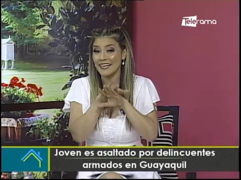 Joven es asaltado por delincuentes armados en Guayaquil