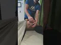 Fire upper back massage technique
