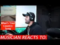Download Lagu What's Your Country Song - Thomas Rhett - Musician Reaction