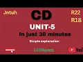 CD unit 5 In just 30 minutes simple explaination 100 PASS