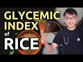 Mini Tutorial by Dr Chan - GLYCEMIC INDEX GI of RICE Parboiled Black Red Brown White Rice