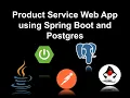 Spring Boot Web app with Postgres Database and Spring Data JPA 10DaysChallenge