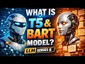 T5 BART Model Explained with Python Code Google Colab Demo LLM Series EP-5