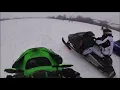 Vmax 600 triple violent crash during drag race