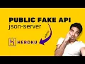 How to SIMPLY Create a Fake API with json-server and Publish on Heroku