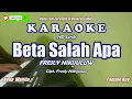 Download Lagu Beta Salah Apa - Karaoke (Fresly Nikijuluw)  Nada Wanita