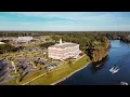 Aerial view of VCOM - Edward via College of Osteopathic Medicine Monroe Campus