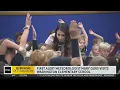 KDKA-TV s Mary Ours visits Washington Elementary School