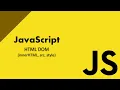How to Change HTML Content Using innerHTML src style - JavaScript DOM