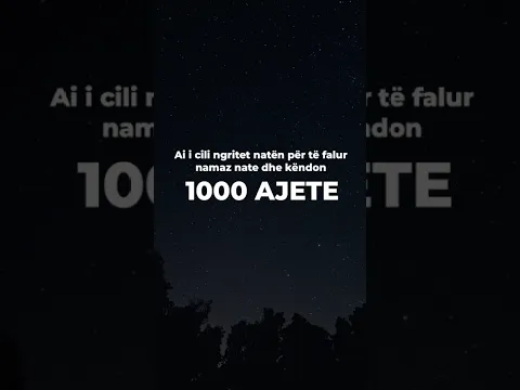 Çfarë emri mban natën tek Allahu i Madheruar