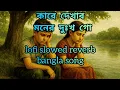 Lagu কারে দেখাব মনের দুঃখ গো | kare dekhabo moner dokkho go | lofi slowed reverb bangla song 2025 |