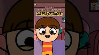 Feliz Dia das Crianças! ❤️ #diadascrianças #crianças #desenhoanimado #animação #humor
