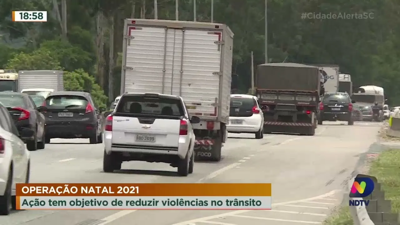 "Operação Natal 2021" ação tem objetivo de reduzir violências no trânsito