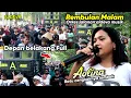 ANTUSIAS WARGA BUNJERUK BEGITU LUAR BIASA. PENONTON FULL DEPAN BELAKANG | AOLINA LAGU REMBULAN MALAM