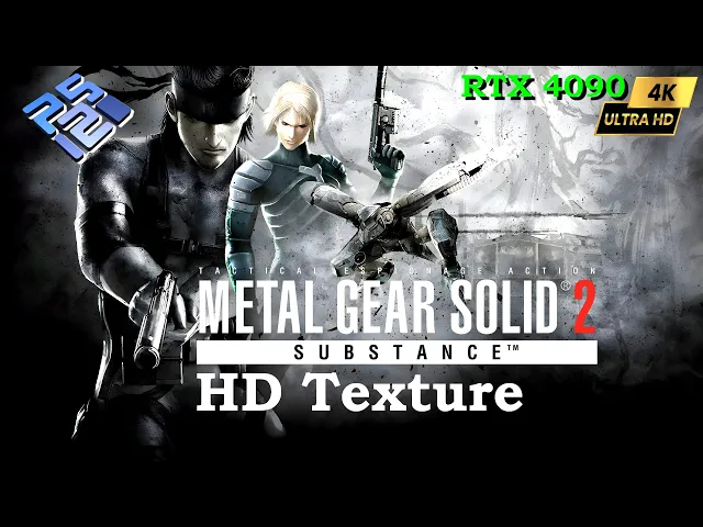 Metal Gear Solid 2: Substance ~ HD Textures 4K True 60FPS| PCSX2 1.7.4 | PS2 PC RTX 4090
