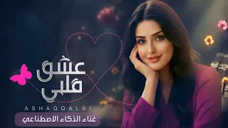 عشق قلبي  الذكاء الاصطناعي يفجرها باقوى طرب غزلي بلحن الفنان مشعجل   جديد      دندنها