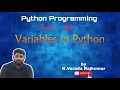 Python Programming Part - 49 Variables in Python