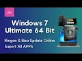 Download Lagu Windows 7 Ultimate - 64 Bit, Ringan \u0026 Bisa Update Online