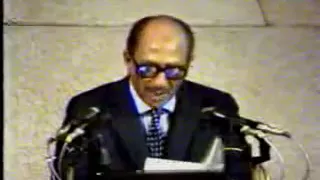 خطاب محمد انور السادات فى الكنيست الاسرائيلي كامل 