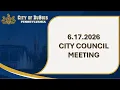 6 17 2026 CITY OF DUBOIS COUNCIL MEETING