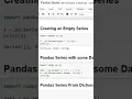 Python Pandas part 1