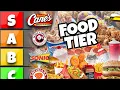 The ULTIMATE Fast Food Tier List