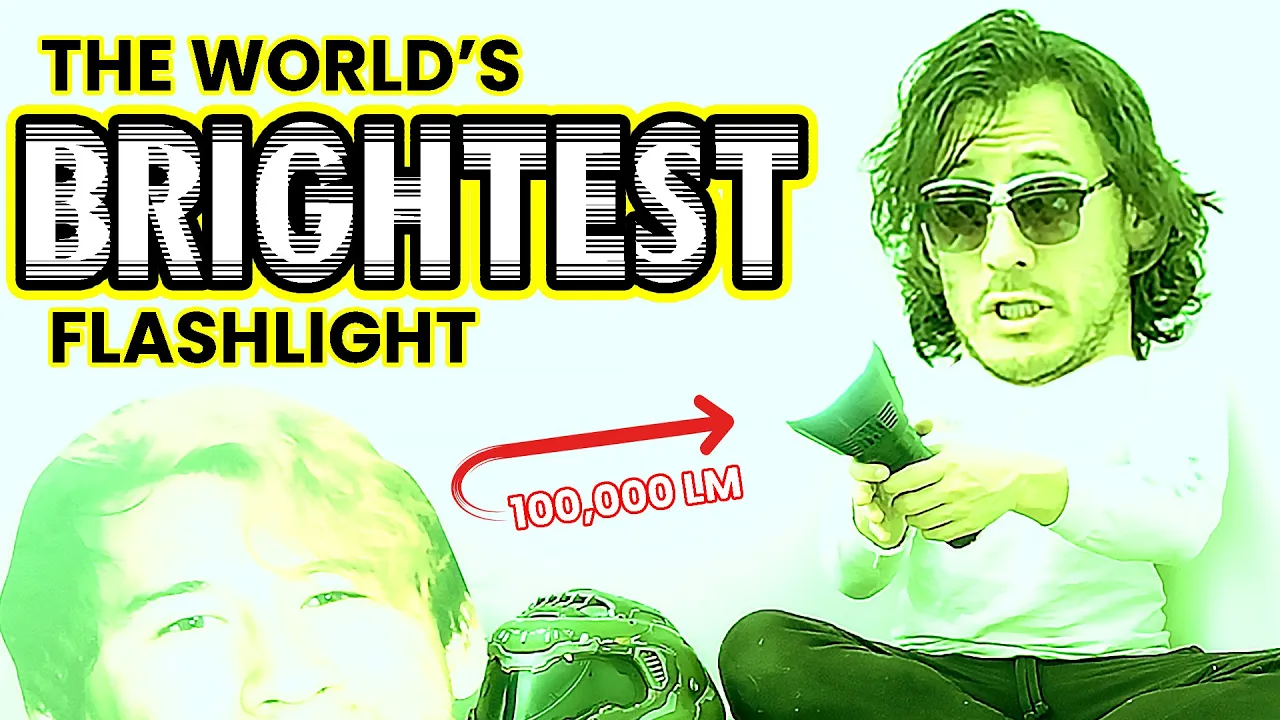 I Bought the World's Brightest Flashlight