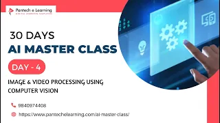 30 Days Free AI Master Class Day 4 Image processing using Computer vision