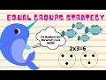 How to use the equal groups strategy to multiply Easy multiplication tricks