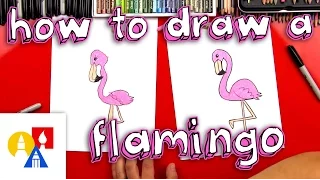 Download How To Draw A Cartoon Flamingo MP3