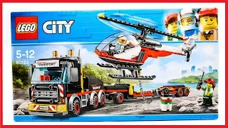 LEGO 60183 City Great Vehicles Heavy Cargo Transport Speed Build