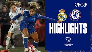 Real Madrid Femenino 1-2 Chelsea Women HIGHLIGHTS MATCH REACTION UWCL