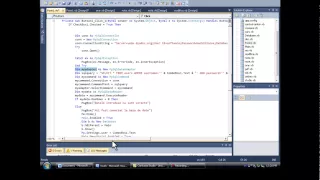 Visual Basic 2010 - - MySQL database login window