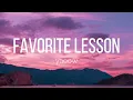 yaeow - favorite lesson (Lyrics)