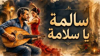 سالمة يا سلامة   مزيج عربي إسباني                                               دندنها
