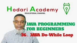 Java Programming for Beginners - 36 Java Do while Loop
