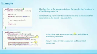 027 Variable Argument Array in Java
