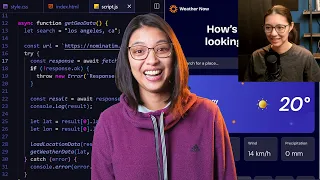 Build a Weather App with HTML CSS JS