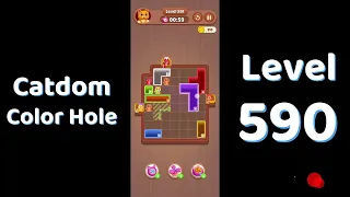 Catdom Color Hole Level 590 Screenshot