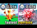 I Bounty Hunted With the World s FASTEST Combos In Blox Fruits