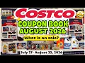 COSTCO SAVINGS EVENT COUPON BOOK JULY27 - AUGUST 23 2026 SUMMER SALE