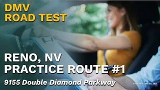 Reno NV Real DMV Driving Exam Practice Route