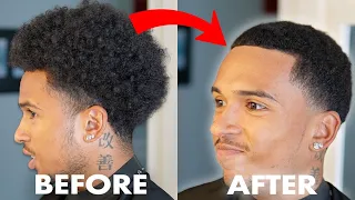 How To Do A Buzz Cut Ice Pick Taper Full Walkthrough