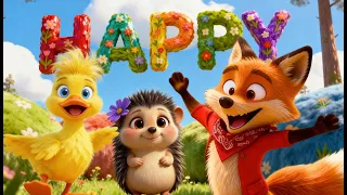 If You're Happy and You Know It | Happy song for kids | Dance songs for children