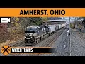 Amherst Ohio USA - LIVE Train Feed Fixed