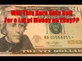 Recently Discovered 20 Star Note Goes to Auction - How Much Will This Rare Bill go For