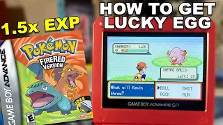 How to get the Lucky Egg in Pokemon Fire Green