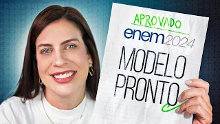 MELHOR MODELO de REDAÇÃO para o ENEM 2024